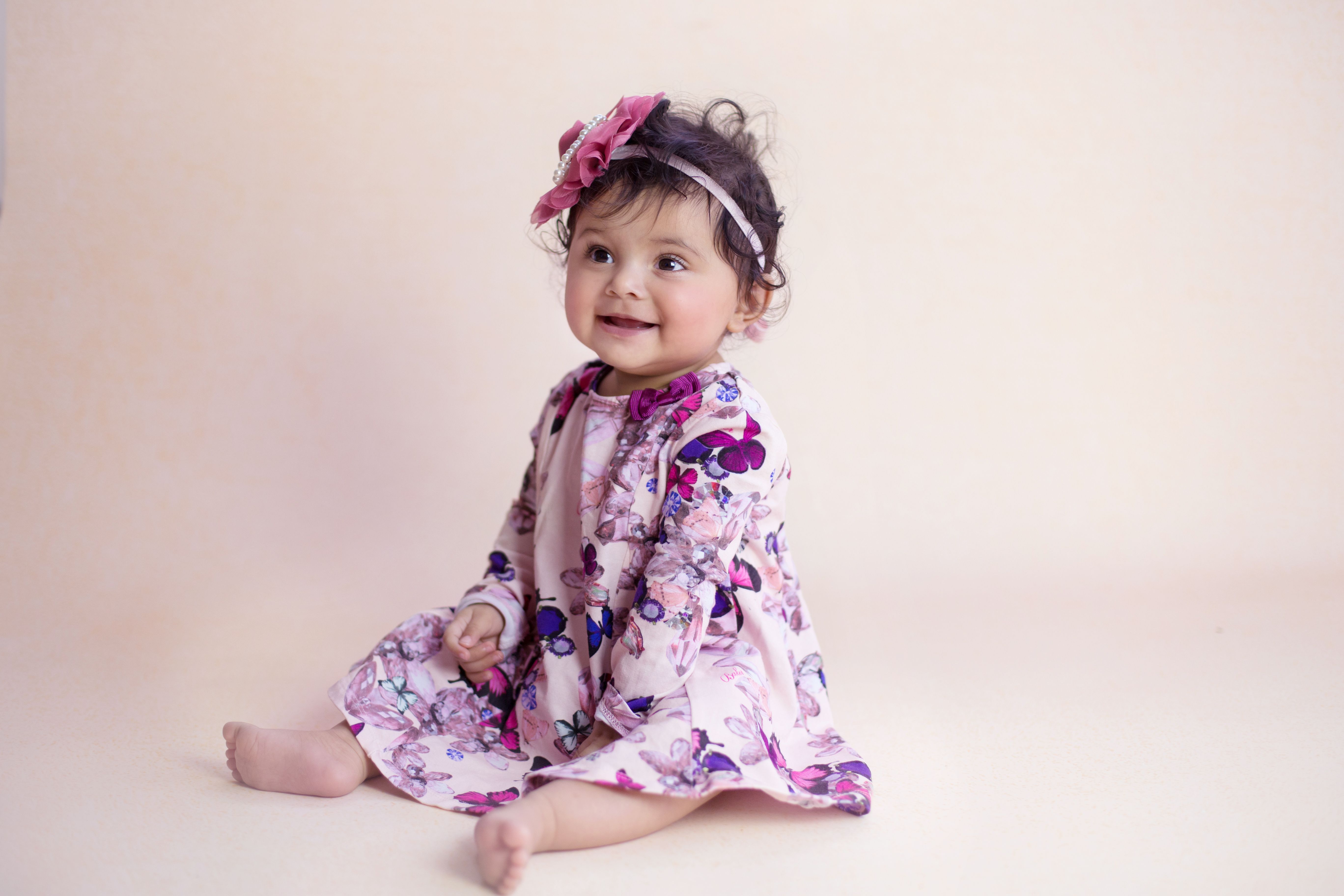 Sleeping newborn baby portrait Dubai
