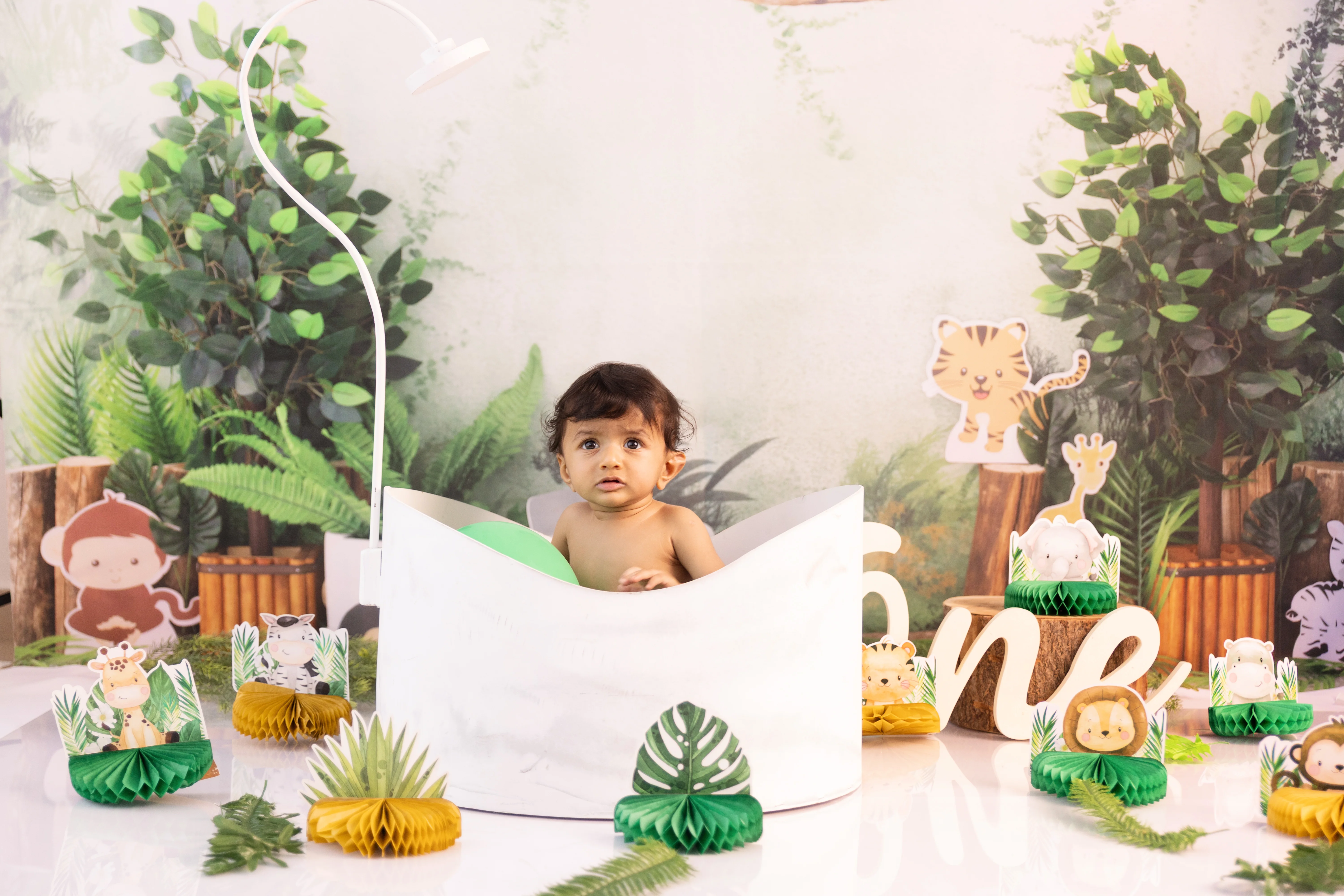 First birthday cake smash photography Dubai