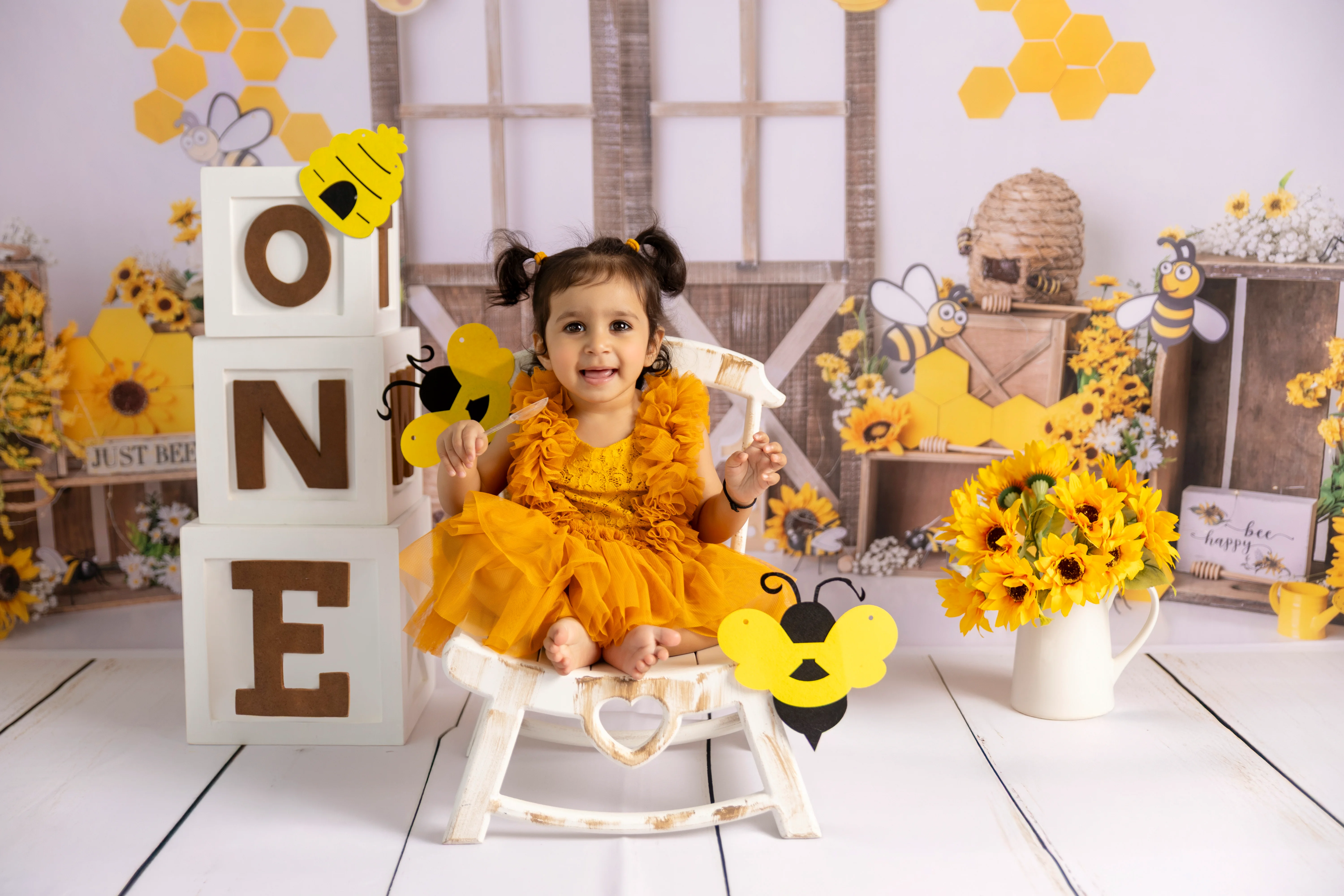 Themed cake smash photoshoot Dubai
