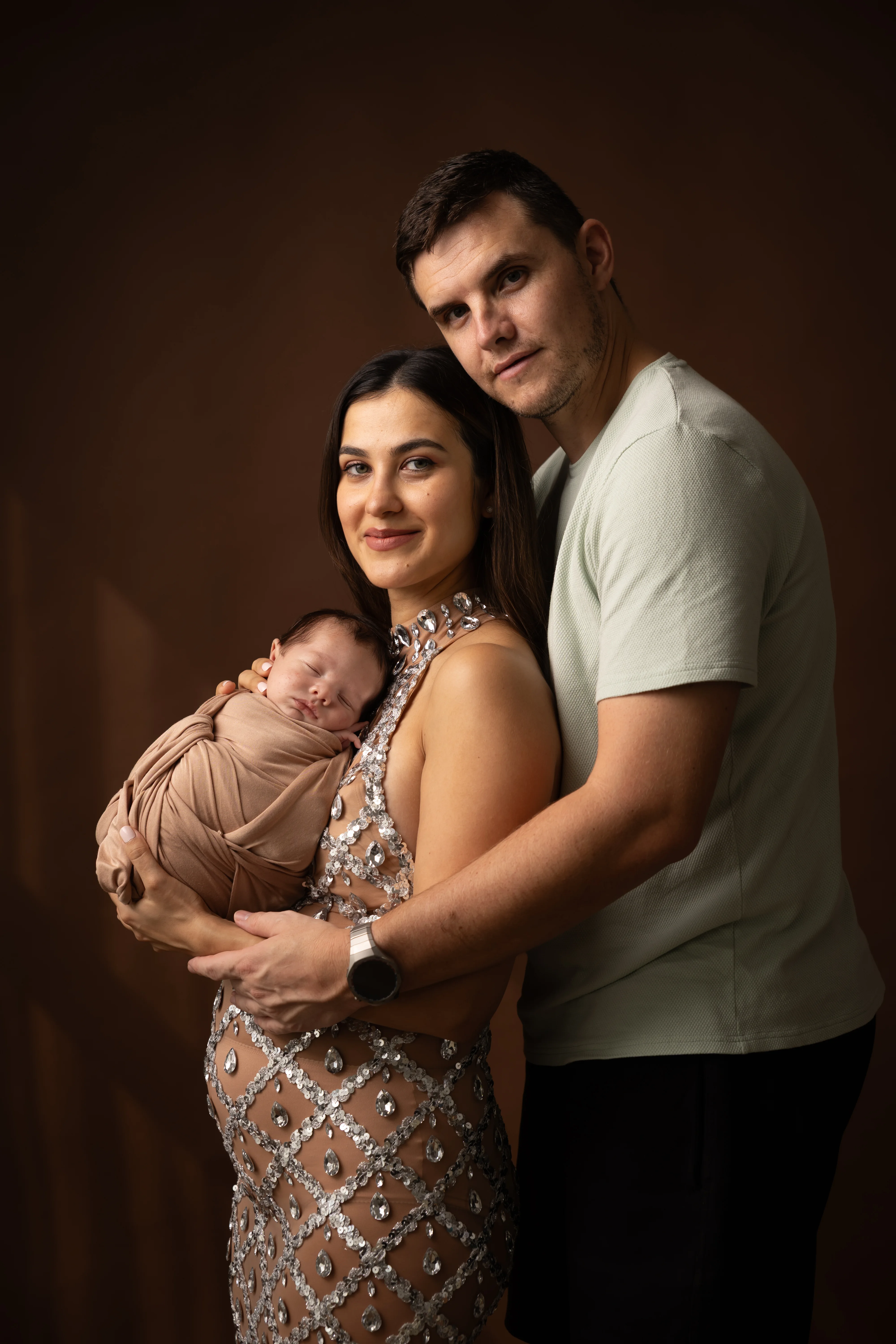 Family portrait Dubai beach