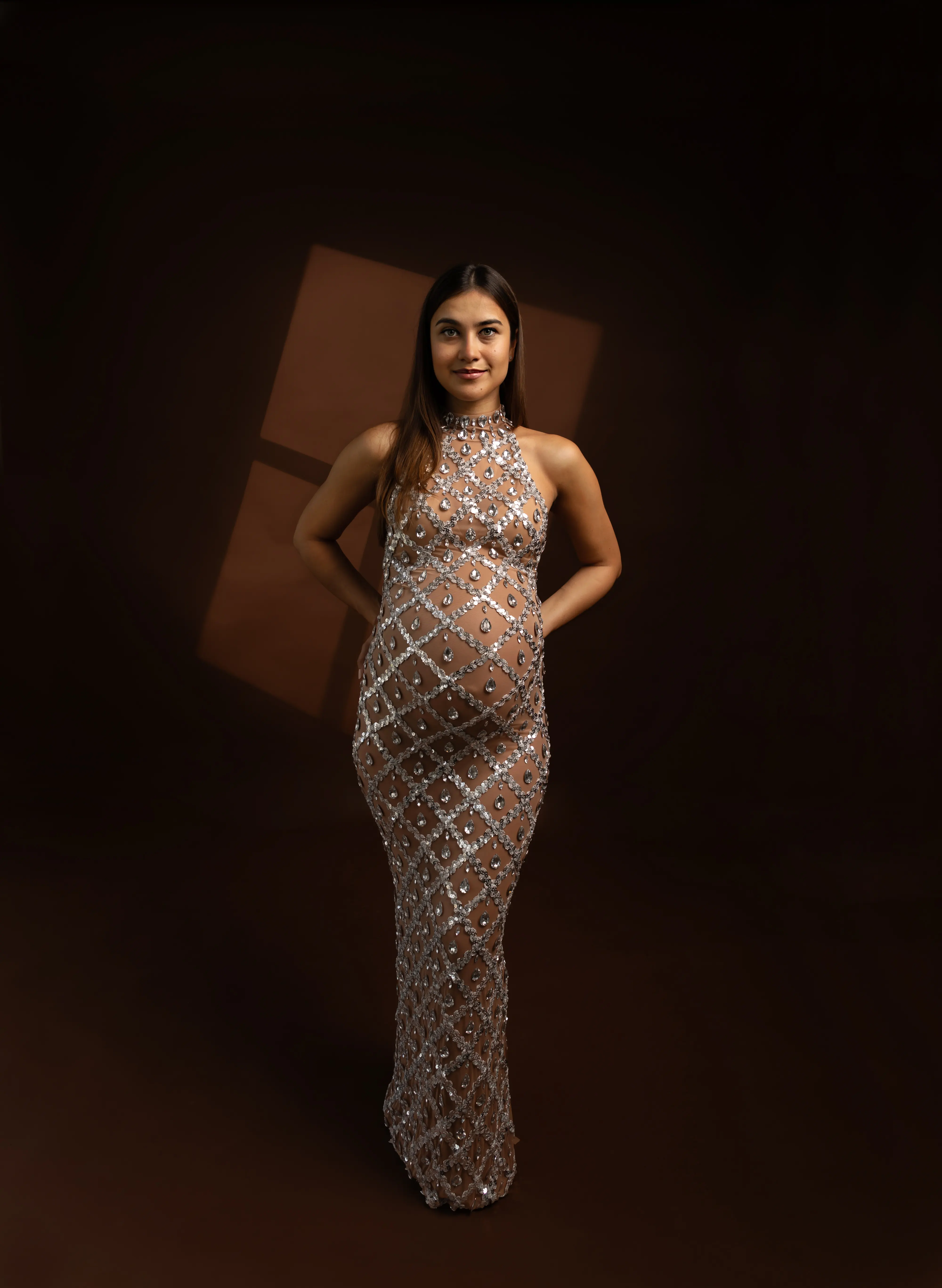 Dubai beach maternity photoshoot