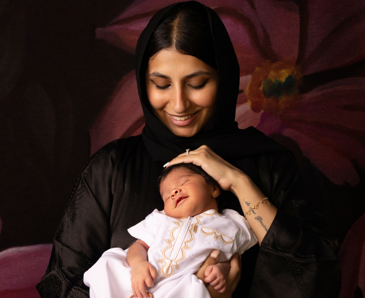 Newborn family photographer Dubai
