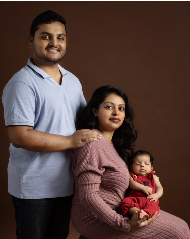 Newborn family photographer Dubai