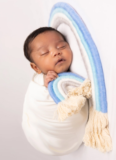 Newborn session UAE female photographer