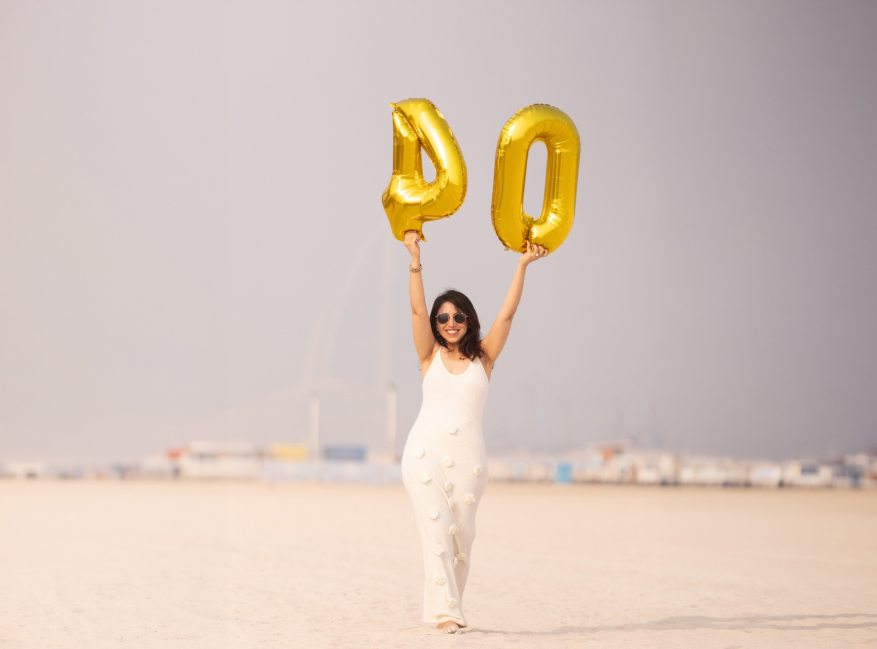 40th and 50th birthday photoshoot Dubai