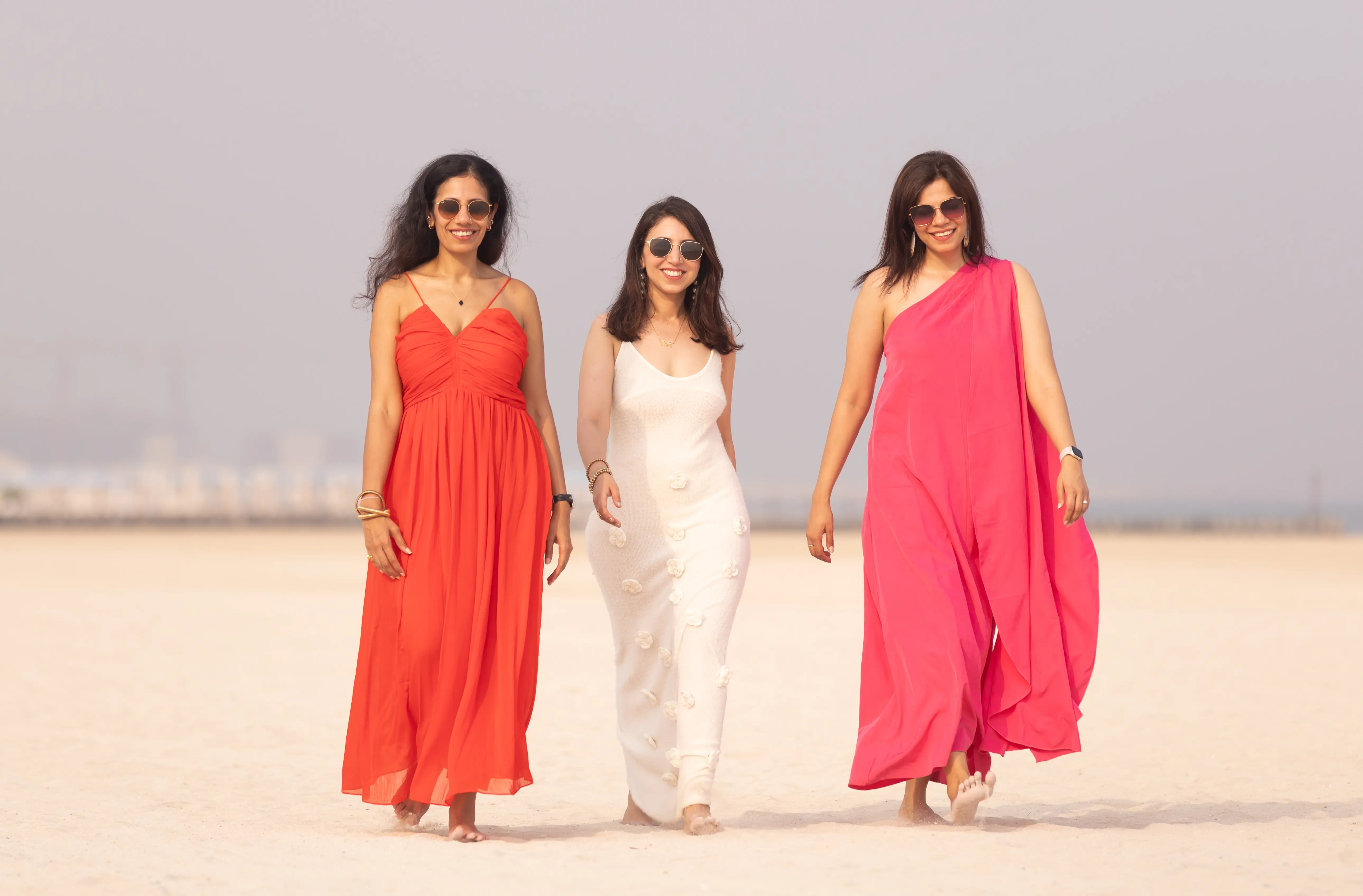 Female executive milestone portrait Business Bay Dubai