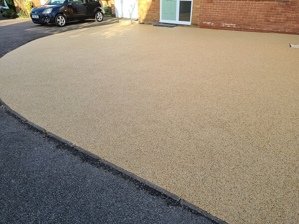 Resin bonded driveways