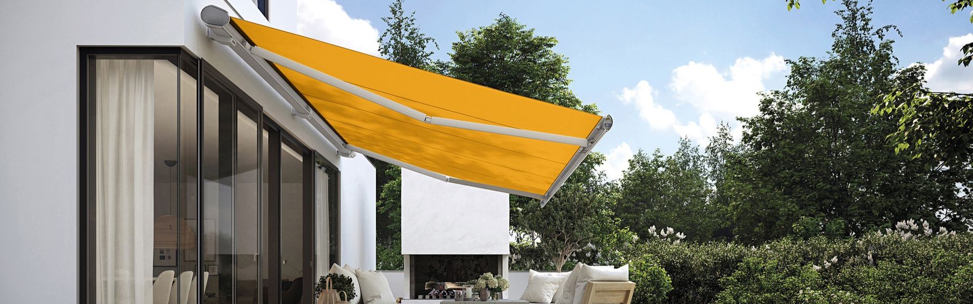Wooden pergola shading loungers beside an infinity pool