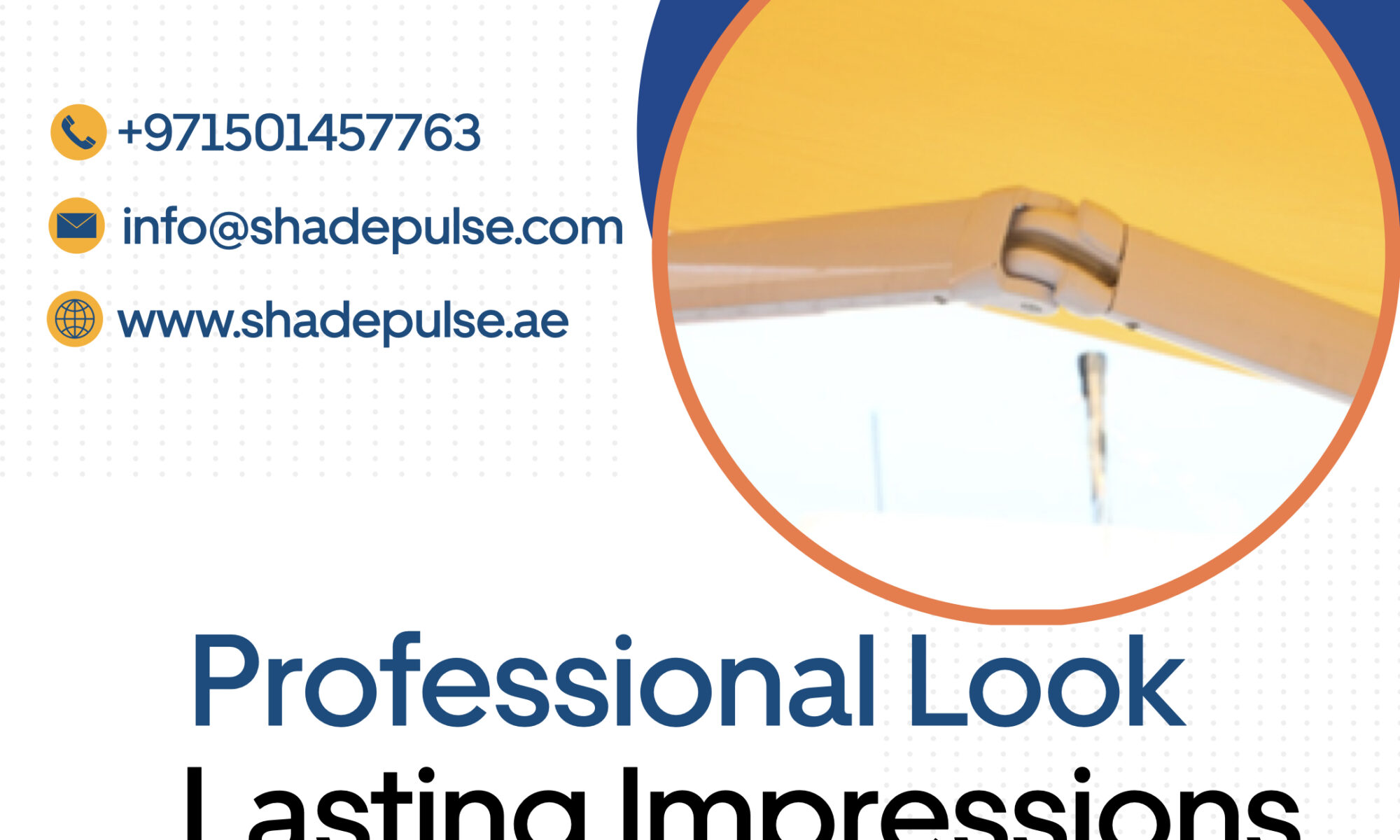 Modern awnings Dubai UAE