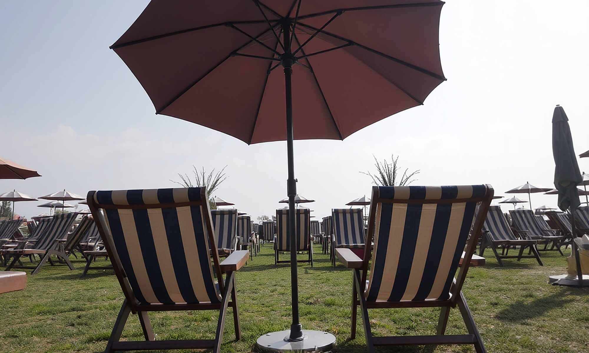 Outdoor umbrella in Dubai UAE