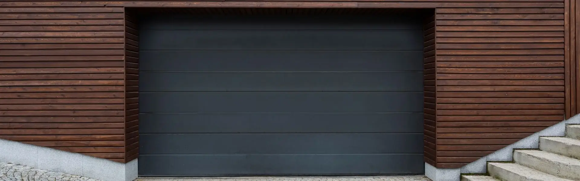 Automatic roller garage doors