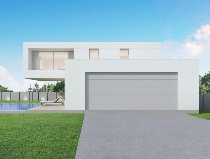 Roller garage door installation by Shade Pulse