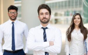 white collar workers