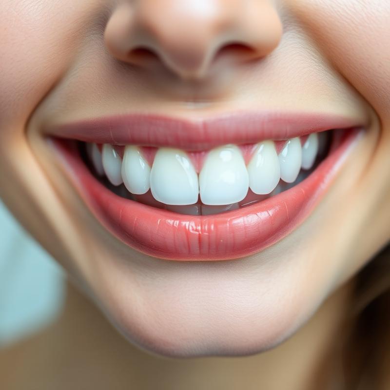 Bright, healthy smile after professional whitening at Western Piedmont Dental