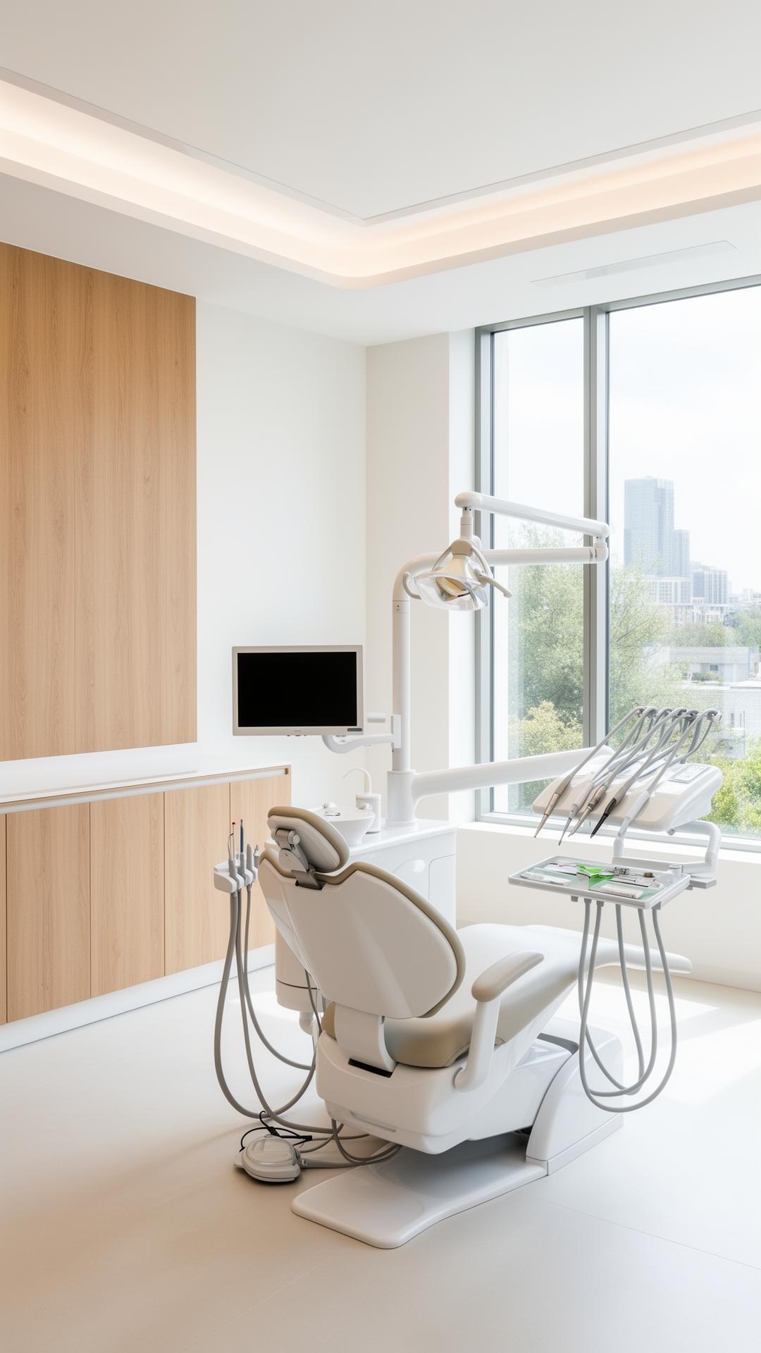 Western Piedmont Dental treatment room in Connelly Springs, NC