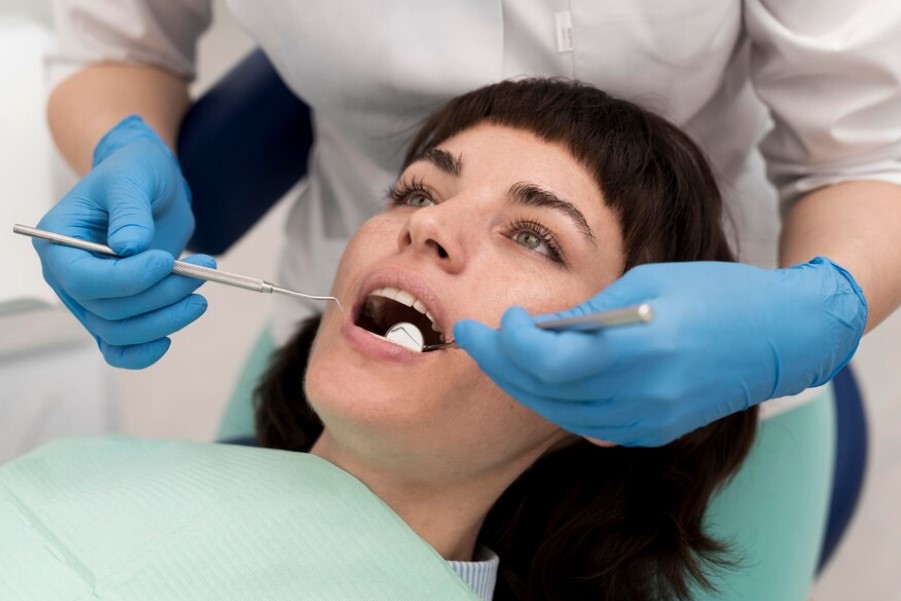 teeth cleaning