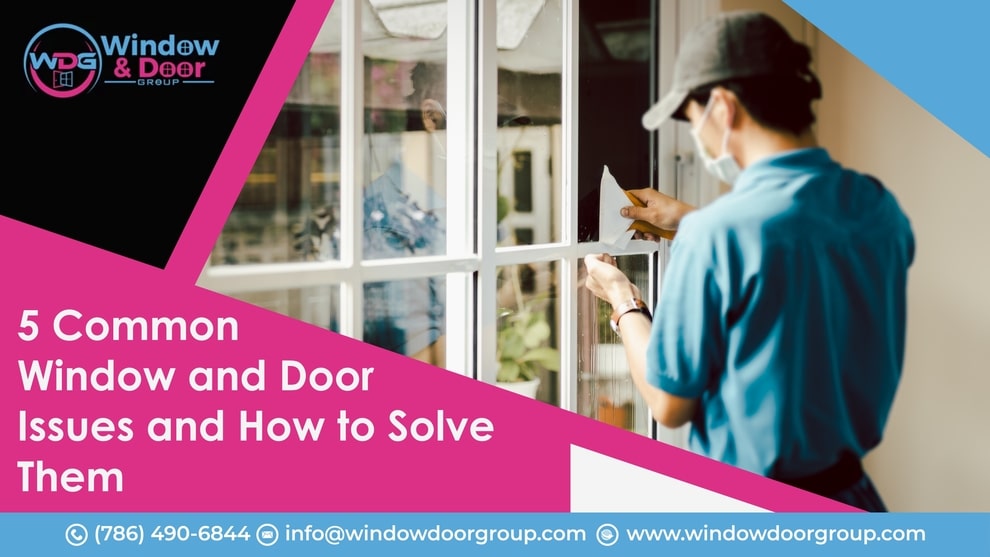 window and door installation