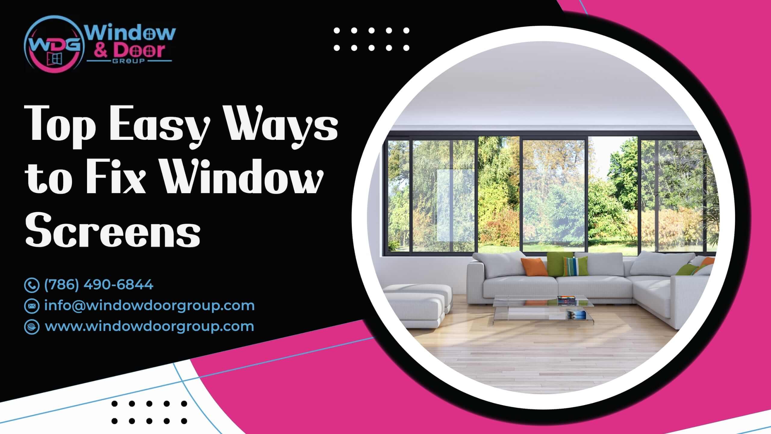 Fix Window Screens