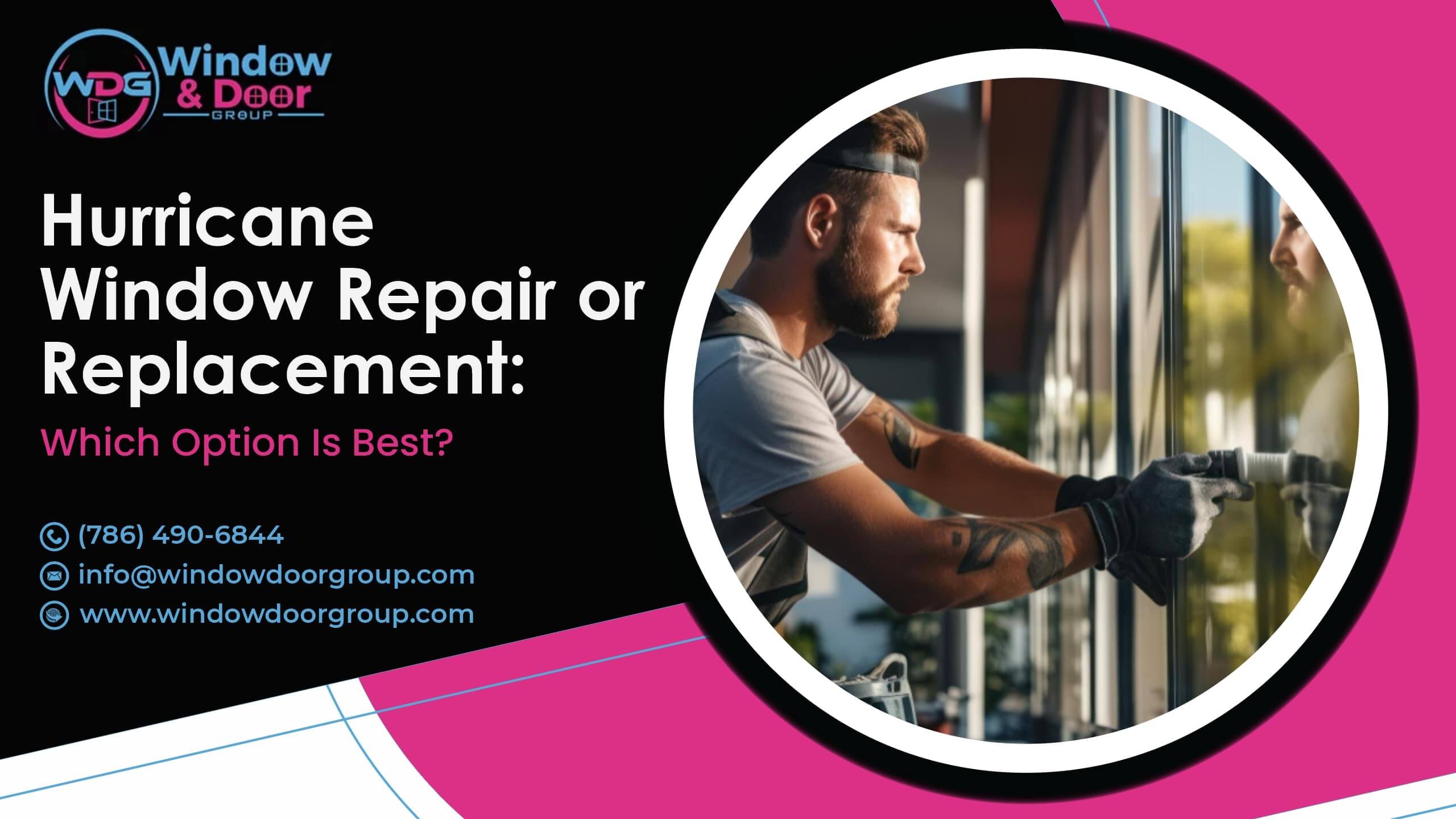 Hurricane Window Repair or Replacement