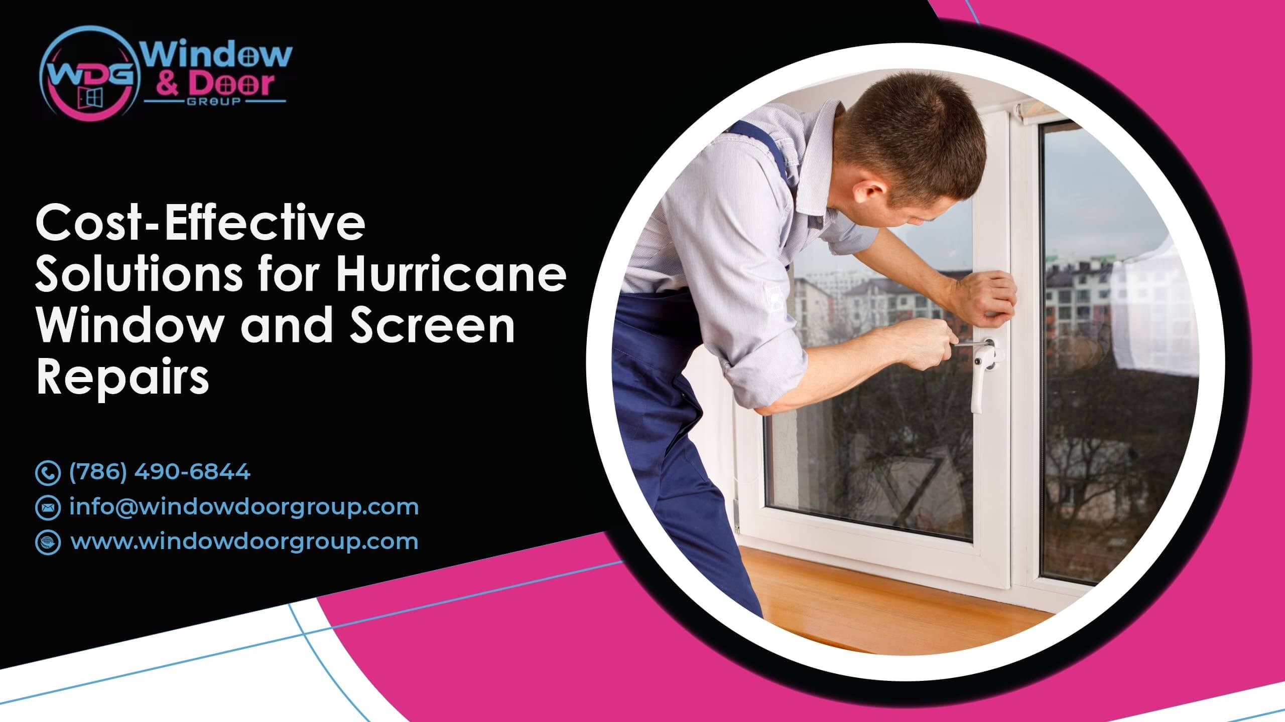 Hurricane Window and Screen Repairs