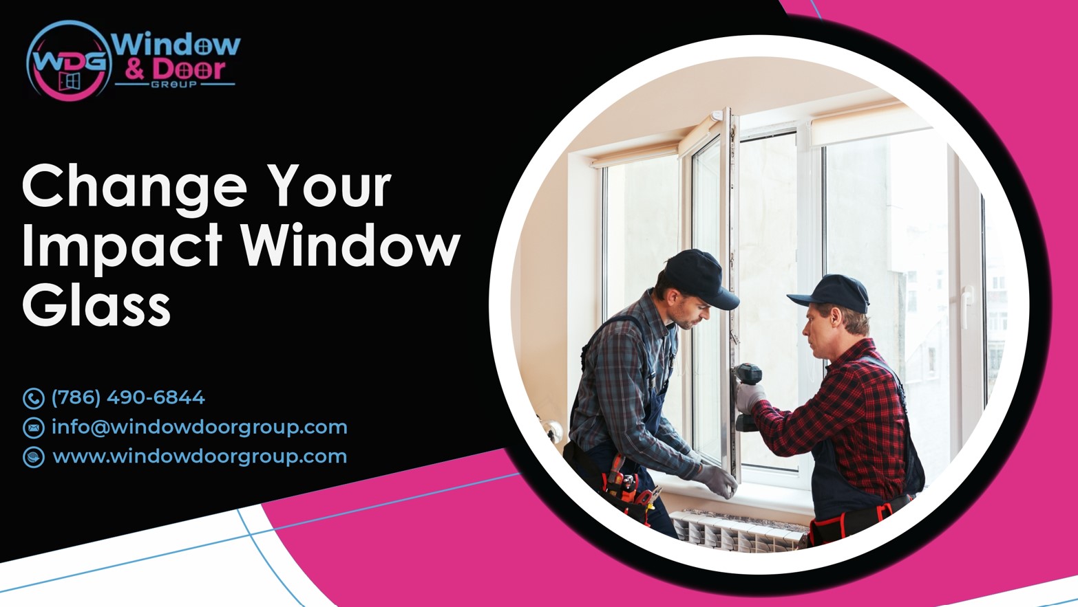 impact window glass repair services