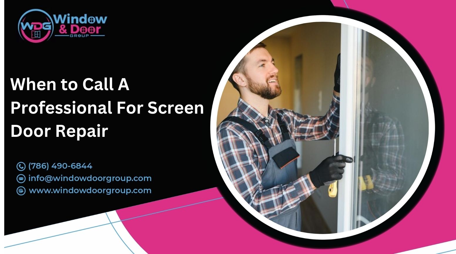 screen door repair