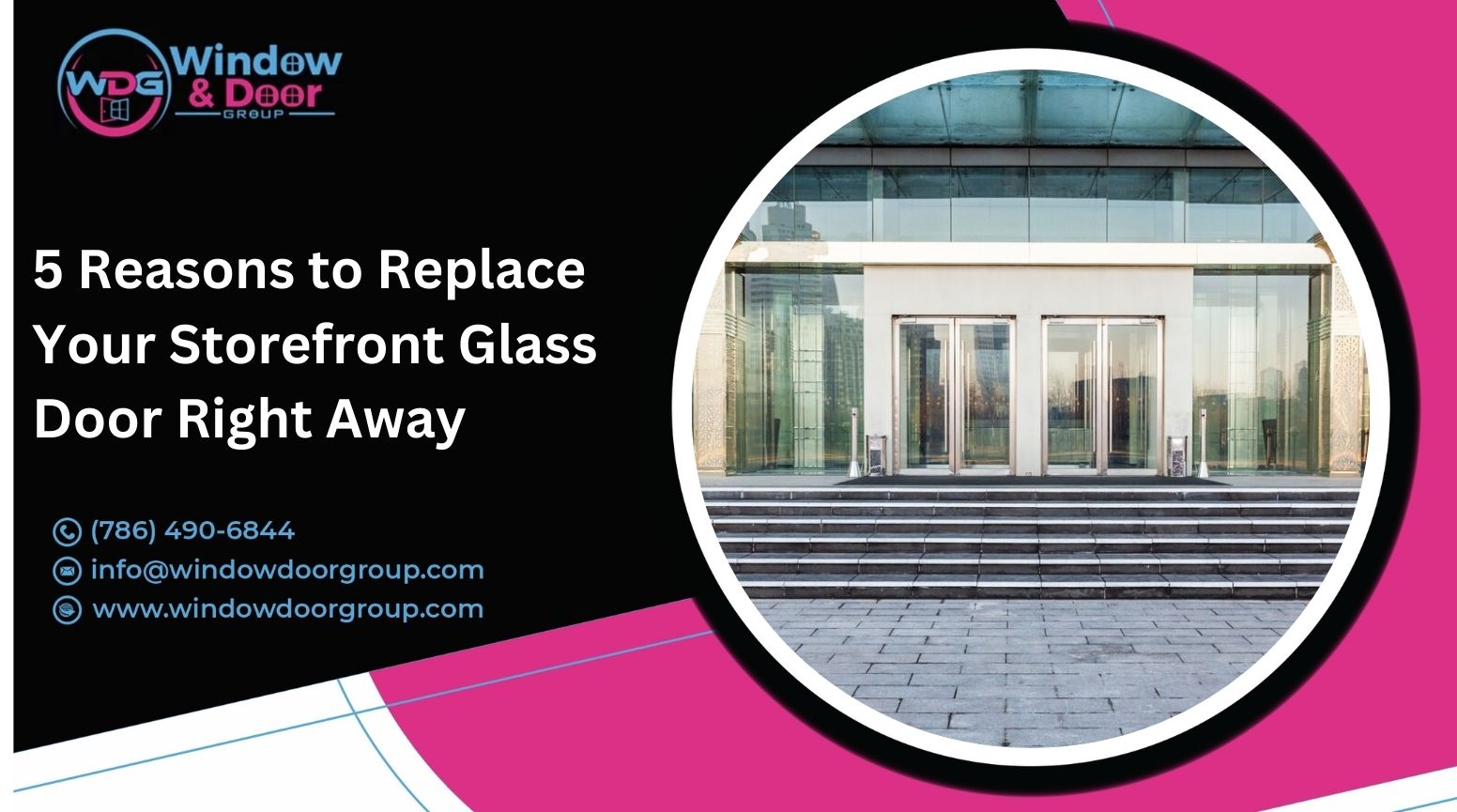 storefront glass door