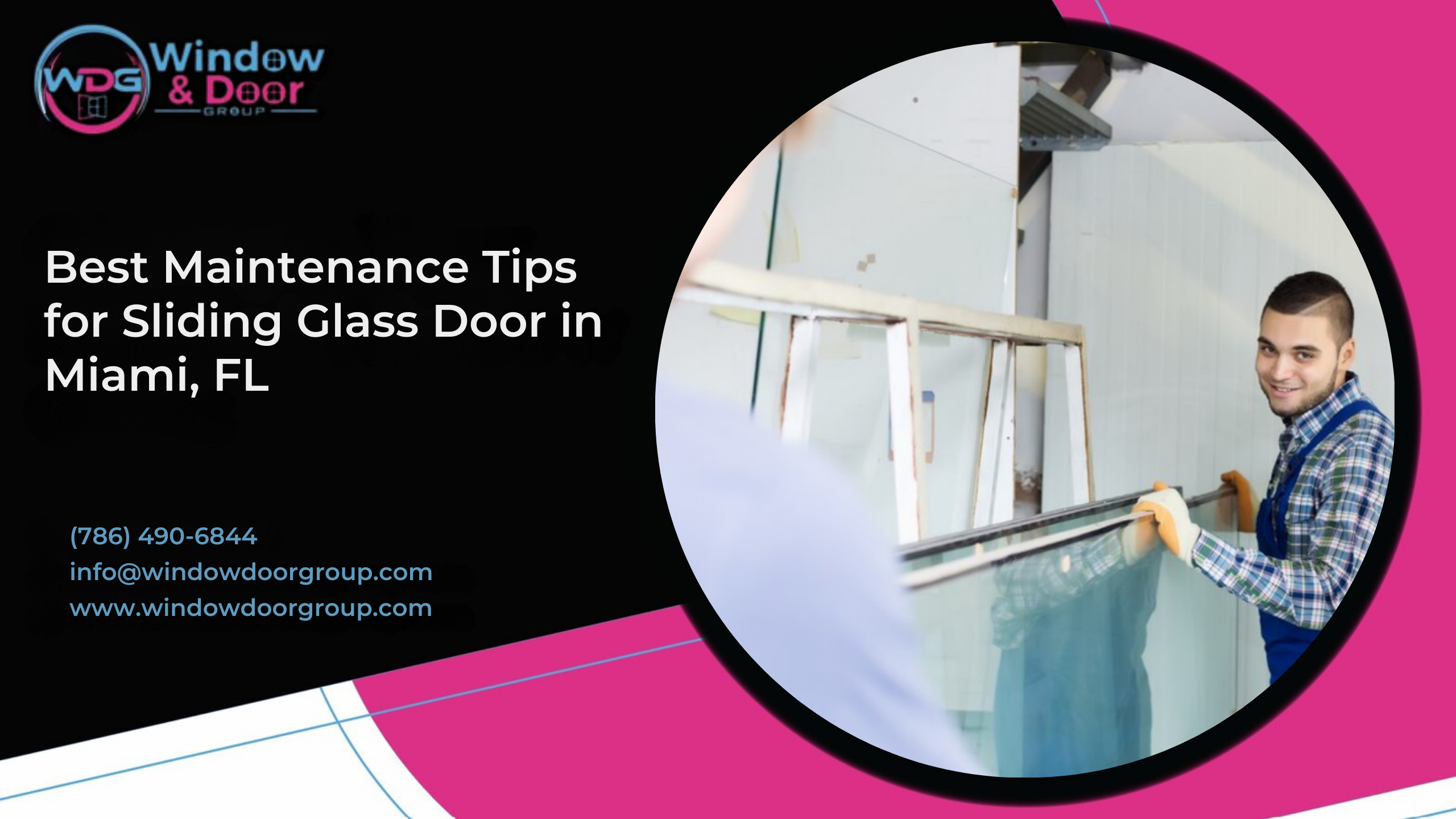 sliding glass door maintenance