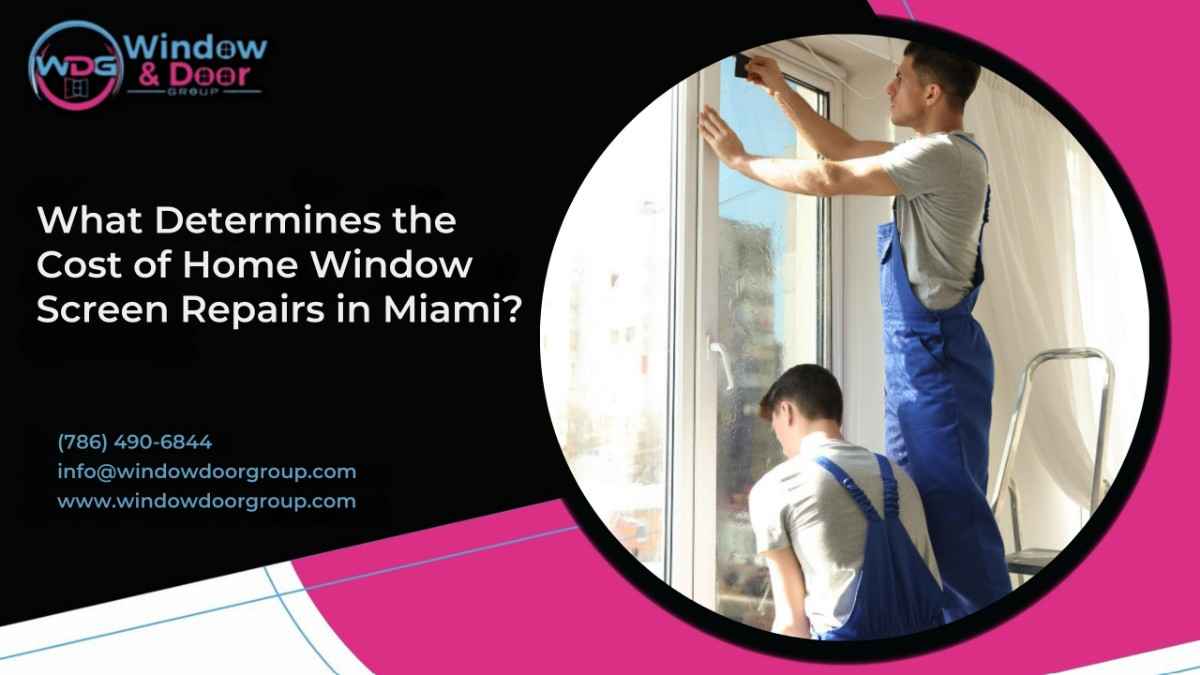 Window Screen Repairs