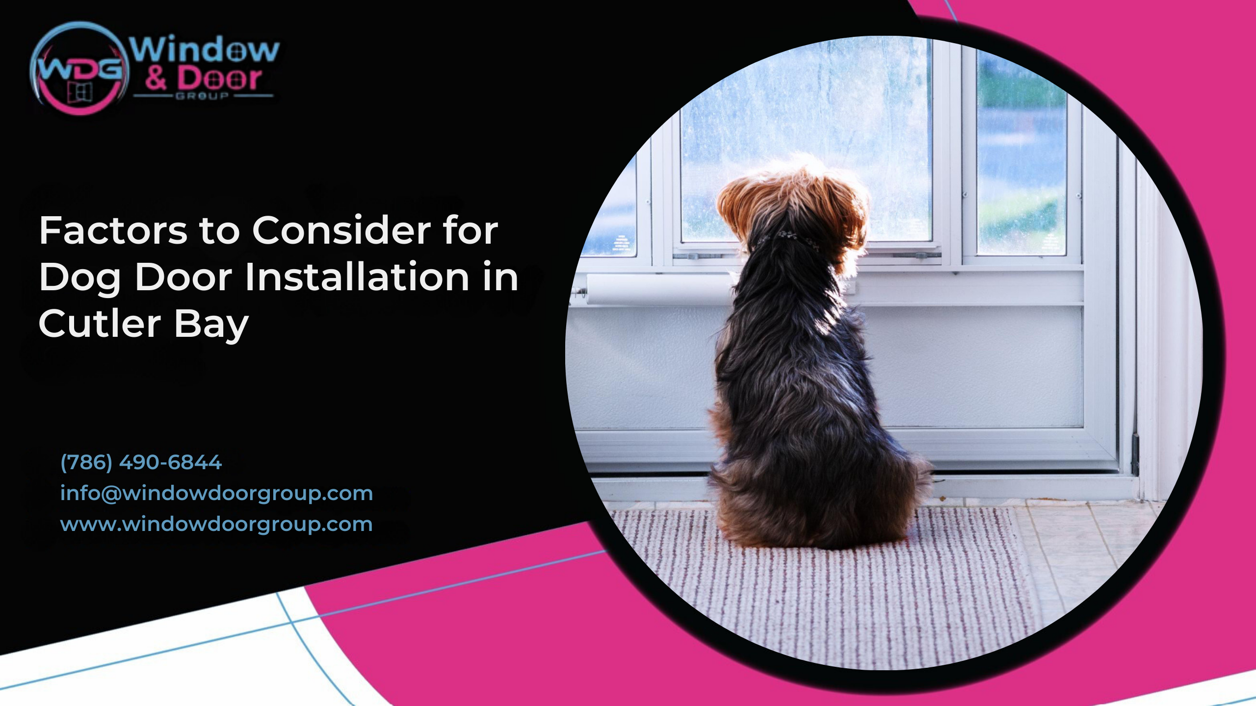 Dog Door Installation