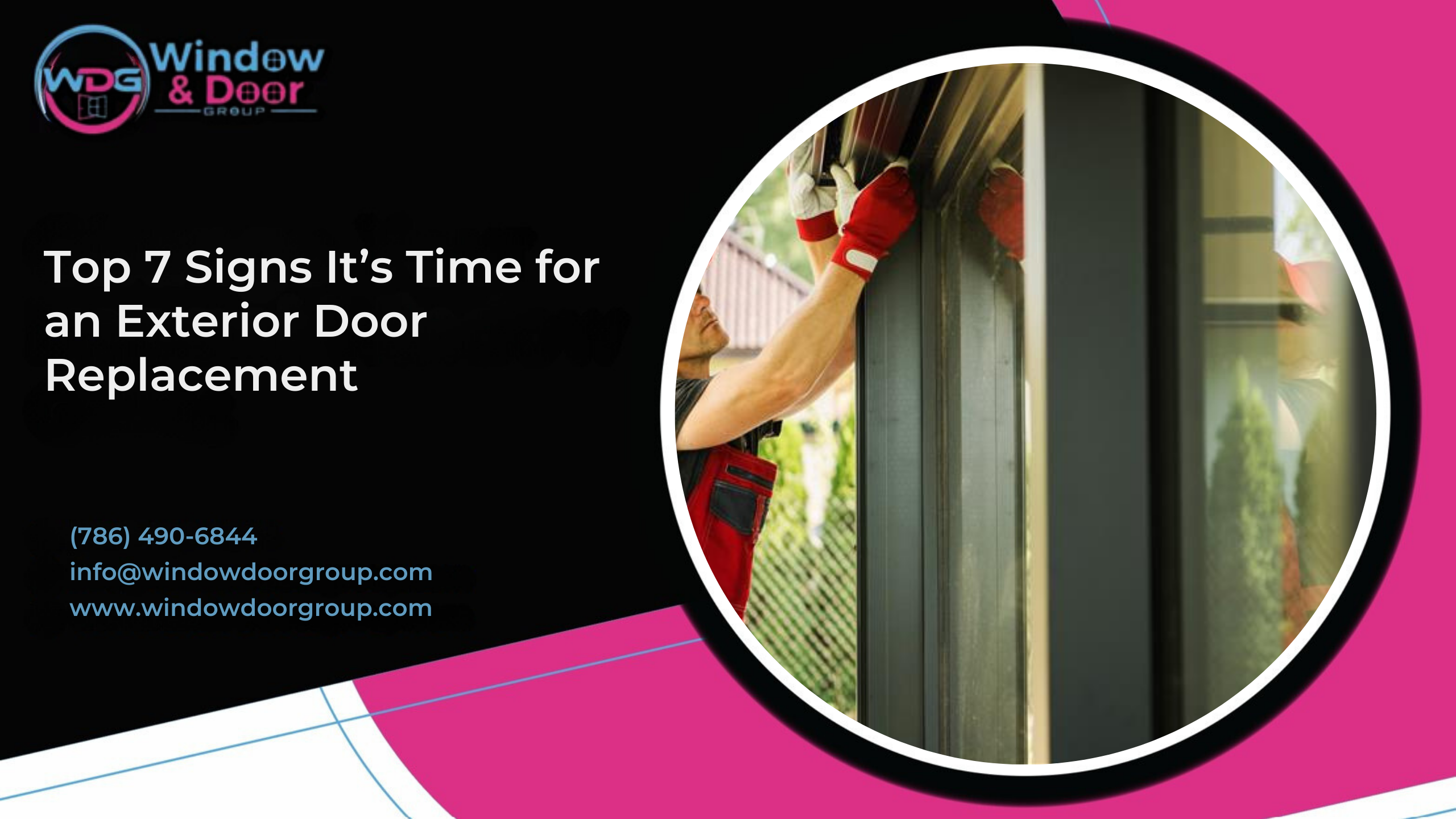 exterior door replacement.