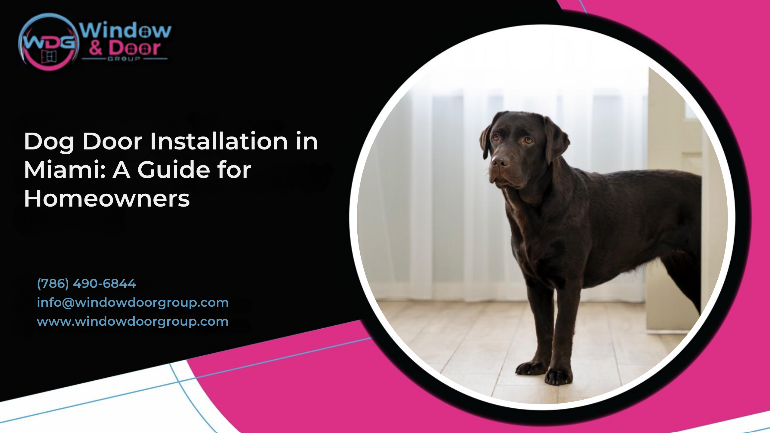 Dog Door Installation