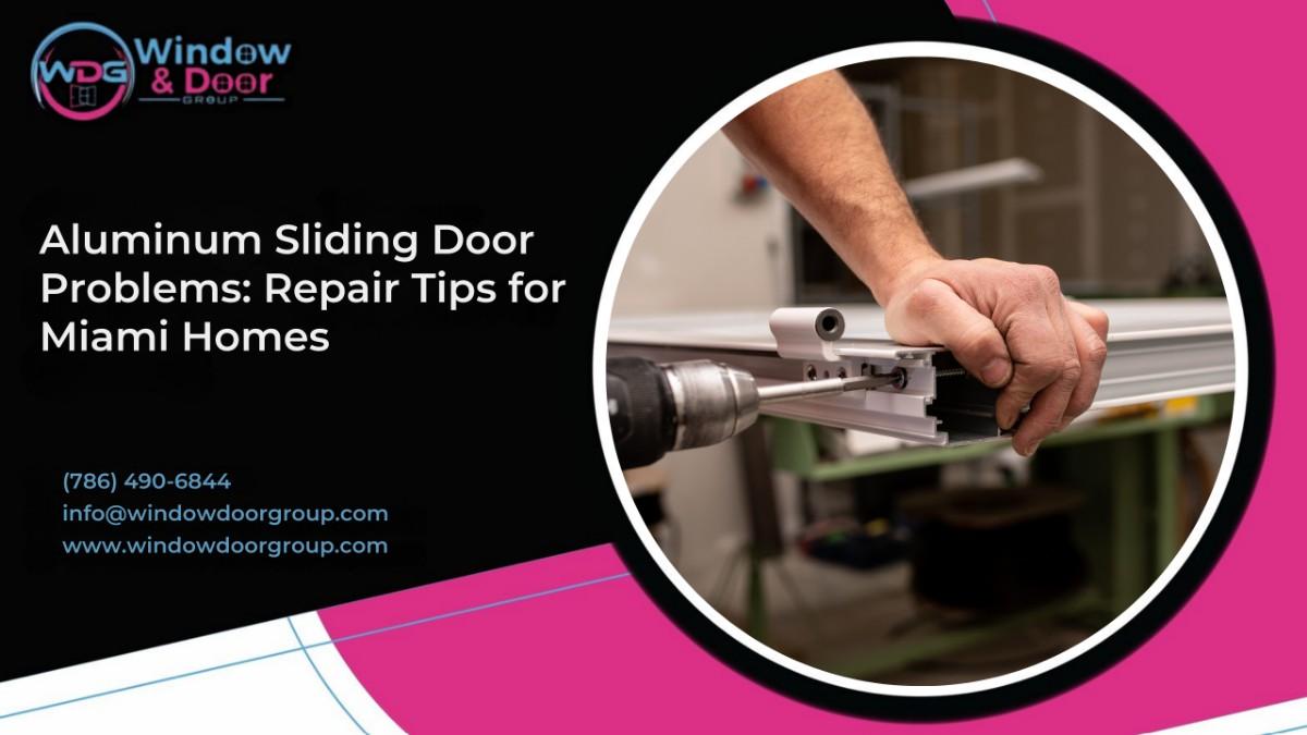 aluminum door repair in Miami, FL